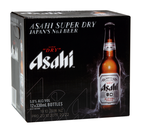 Asahi 12x330ml Btls