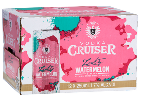 Cruiser Watermelon 12x250ml Cans