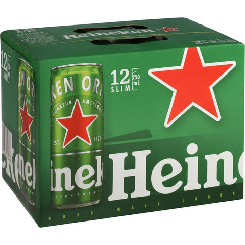 Heineken 12x250ml Cans