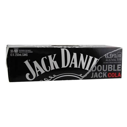 JACK DANIELS DOUBLE JACK 10PK CANS