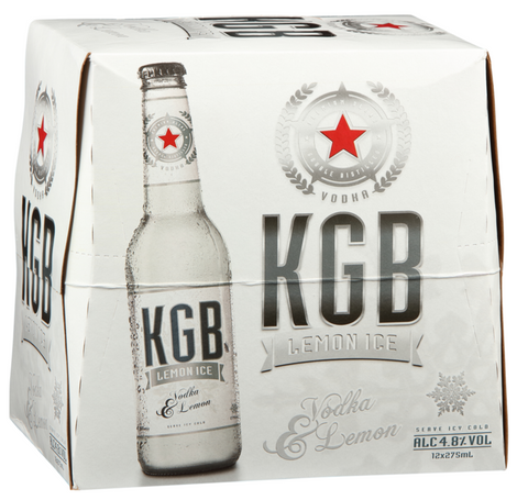 KGB Lemon 12x250ml btls