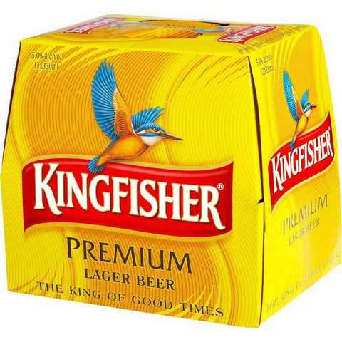 Kingfisher 5% 12x330ml Bt.