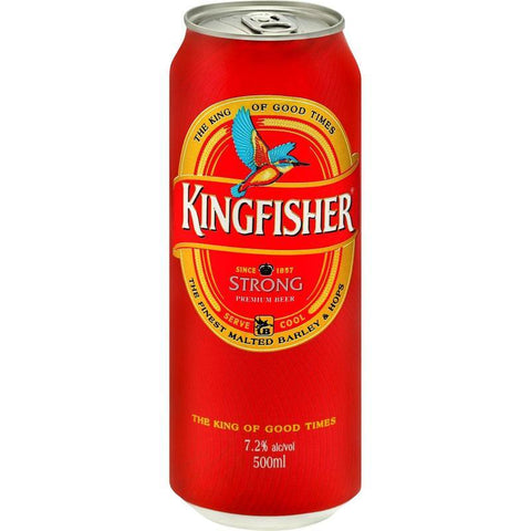 Kingfisher 7.2% 12x500ml Cans