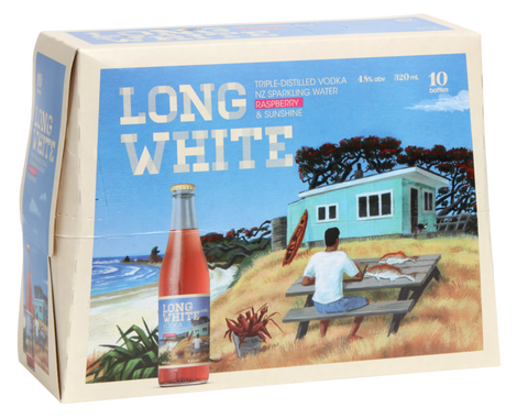 Longwhite Raspberry 10x320ml Btls