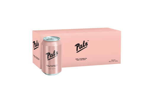 Pals Vodka Watermelon 10x330ml cans