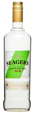 Seagers Lime Gin 1Ltr