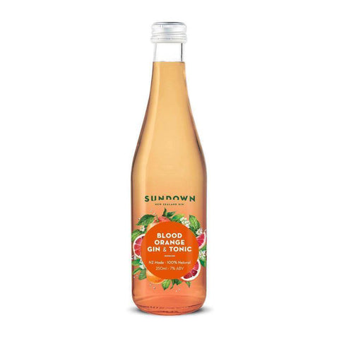 Sundown Blood Orange 4x250ml