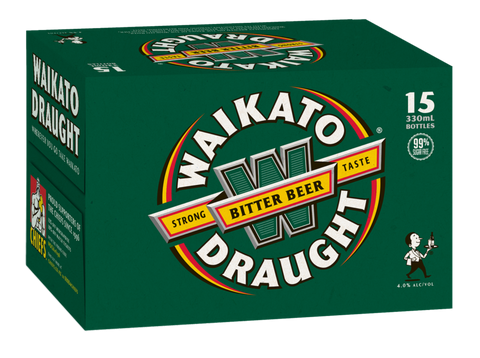 Waikato Draught 124x330ml Btl