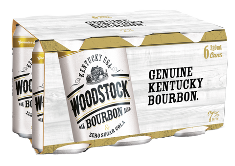 Woodstock Zero 6x330ml Cans